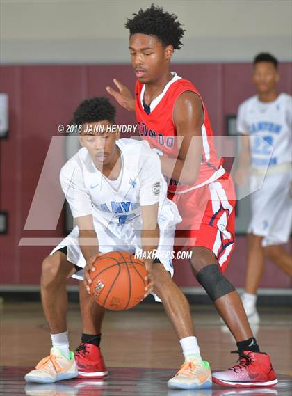 Thumbnail 3 in Redondo Union vs. Canyon Springs (Rancho Mirage Holiday Invitational) photogallery.