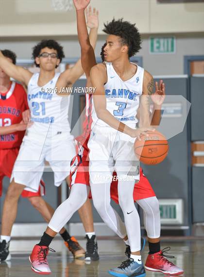 Thumbnail 2 in Redondo Union vs. Canyon Springs (Rancho Mirage Holiday Invitational) photogallery.