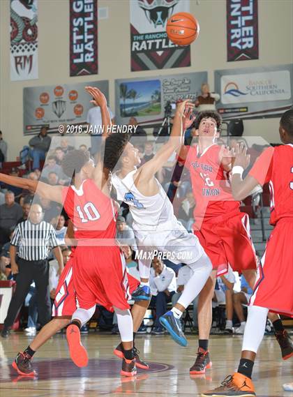 Thumbnail 1 in Redondo Union vs. Canyon Springs (Rancho Mirage Holiday Invitational) photogallery.