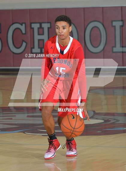 Thumbnail 3 in Redondo Union vs. Canyon Springs (Rancho Mirage Holiday Invitational) photogallery.
