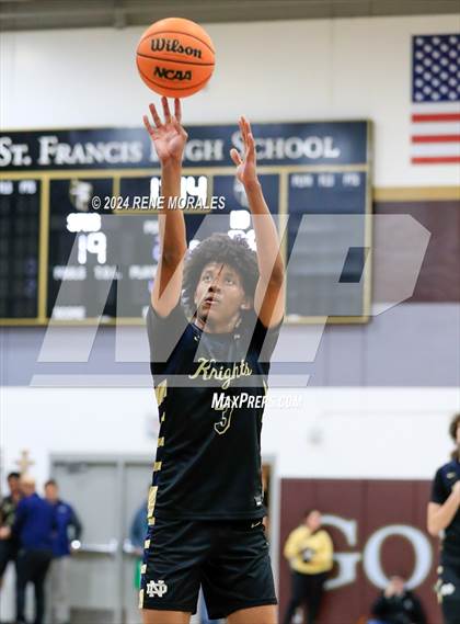 Thumbnail 3 in Notre Dame (SO) vs St Francis photogallery.