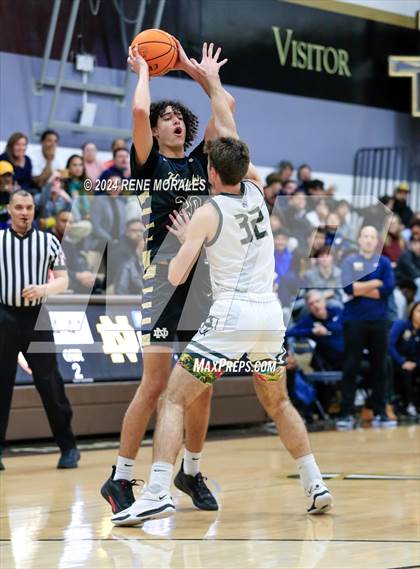 Thumbnail 1 in Notre Dame (SO) vs St Francis photogallery.