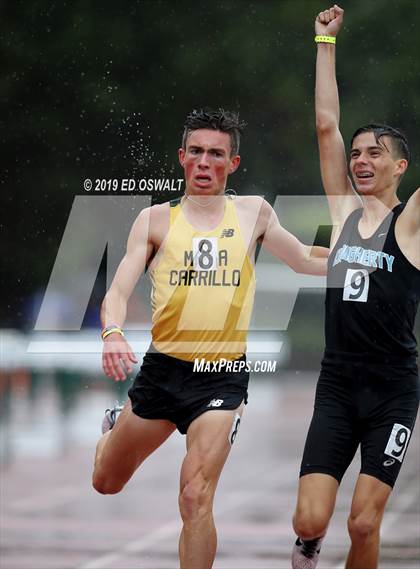 Thumbnail 2 in CIF NCS Meet of Champions (Boys 1600 Meter) photogallery.