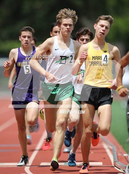 Thumbnail 2 in CIF NCS Meet of Champions (Boys 1600 Meter) photogallery.