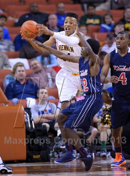 Thumbnail 2 in Brennan vs. Kimball (UIL 4A Semifinal) photogallery.