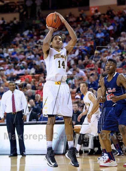 Thumbnail 3 in Brennan vs. Kimball (UIL 4A Semifinal) photogallery.