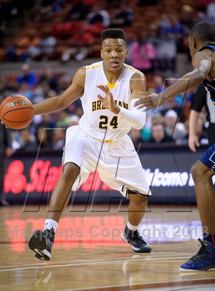 Thumbnail 2 in Brennan vs. Kimball (UIL 4A Semifinal) photogallery.