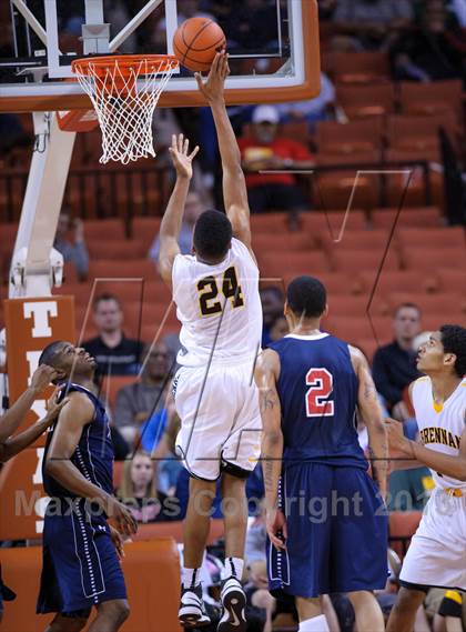 Thumbnail 2 in Brennan vs. Kimball (UIL 4A Semifinal) photogallery.