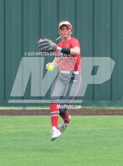 Thumbnail 2 in Melissa vs. Lake Belton (UIL Softball 5A Division I Region II Game 3) photogallery.