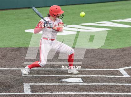 Thumbnail 2 in Melissa vs. Lake Belton (UIL Softball 5A Division I Region II Game 3) photogallery.
