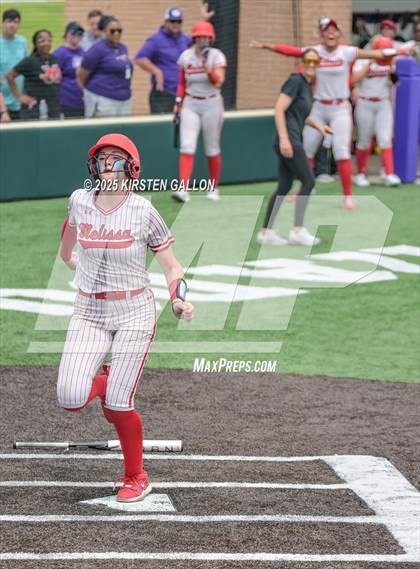 Thumbnail 2 in Melissa vs. Lake Belton (UIL Softball 5A Division I Region II Game 3) photogallery.