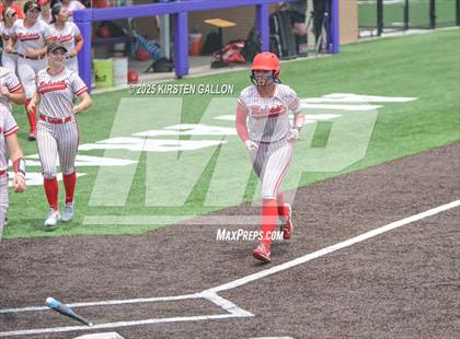 Thumbnail 2 in Melissa vs. Lake Belton (UIL Softball 5A Division I Region II Game 3) photogallery.