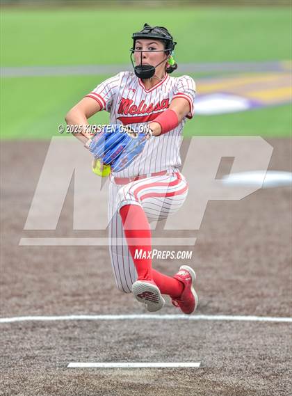 Thumbnail 2 in Melissa vs. Lake Belton (UIL Softball 5A Division I Region II Game 3) photogallery.