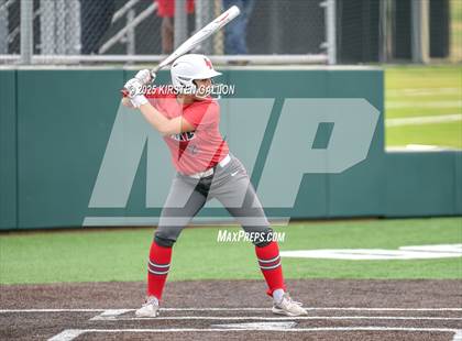 Thumbnail 2 in Melissa vs. Lake Belton (UIL Softball 5A Division I Region II Game 3) photogallery.