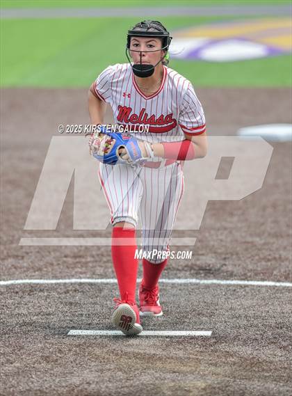 Thumbnail 1 in Melissa vs. Lake Belton (UIL Softball 5A Division I Region II Game 3) photogallery.