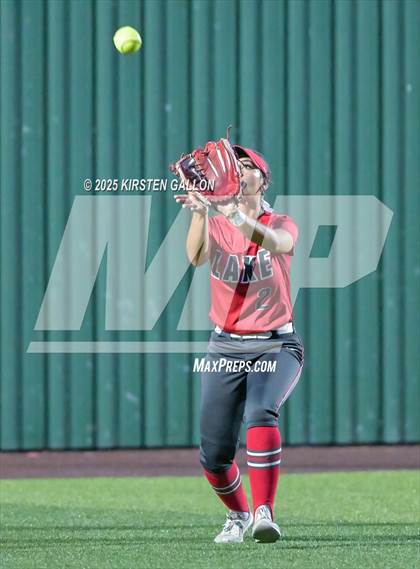 Thumbnail 1 in Melissa vs. Lake Belton (UIL Softball 5A Division I Region II Game 3) photogallery.