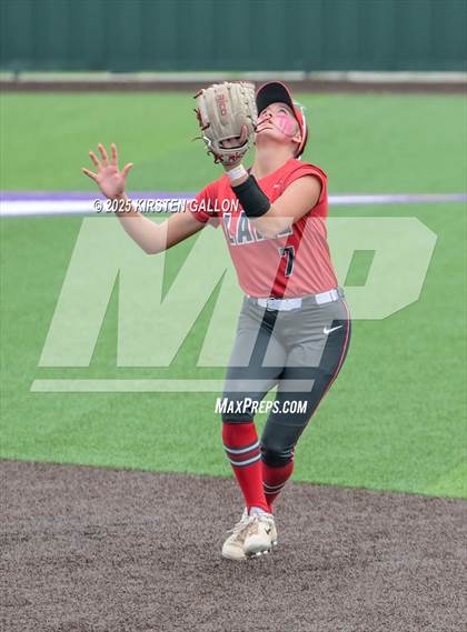 Thumbnail 2 in Melissa vs. Lake Belton (UIL Softball 5A Division I Region II Game 3) photogallery.