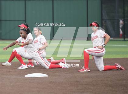 Thumbnail 2 in Melissa vs. Lake Belton (UIL Softball 5A Division I Region II Game 3) photogallery.