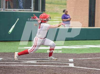 Thumbnail 2 in Melissa vs. Lake Belton (UIL Softball 5A Division I Region II Game 3) photogallery.