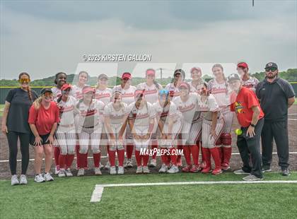 Thumbnail 2 in Melissa vs. Lake Belton (UIL Softball 5A Division I Region II Game 3) photogallery.