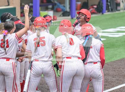 Thumbnail 2 in Melissa vs. Lake Belton (UIL Softball 5A Division I Region II Game 3) photogallery.