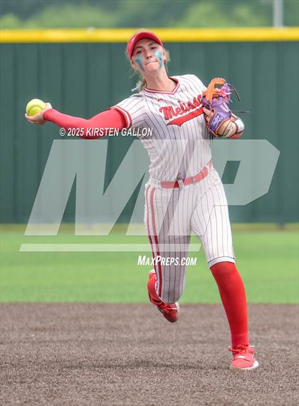 Thumbnail 1 in Melissa vs. Lake Belton (UIL Softball 5A Division I Region II Game 3) photogallery.