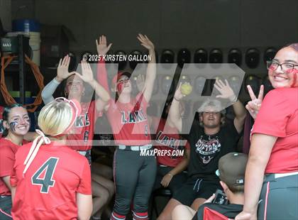 Thumbnail 1 in Melissa vs. Lake Belton (UIL Softball 5A Division I Region II Game 3) photogallery.