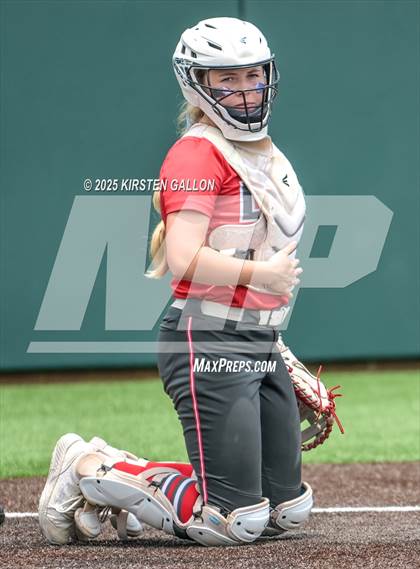 Thumbnail 1 in Melissa vs. Lake Belton (UIL Softball 5A Division I Region II Game 3) photogallery.