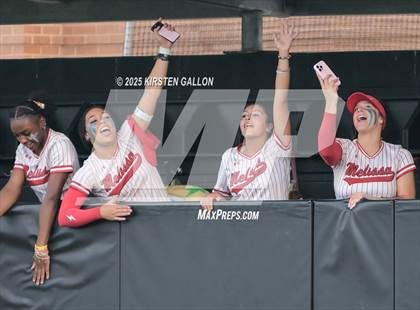 Thumbnail 2 in Melissa vs. Lake Belton (UIL Softball 5A Division I Region II Game 3) photogallery.