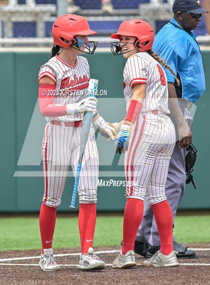 Thumbnail 3 in Melissa vs. Lake Belton (UIL Softball 5A Division I Region II Game 3) photogallery.
