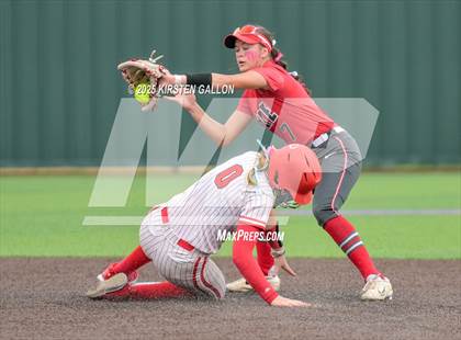 Thumbnail 3 in Melissa vs. Lake Belton (UIL Softball 5A Division I Region II Game 3) photogallery.