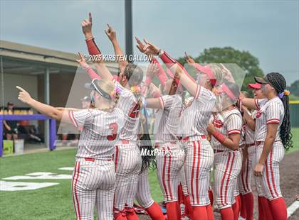 Thumbnail 3 in Melissa vs. Lake Belton (UIL Softball 5A Division I Region II Game 3) photogallery.