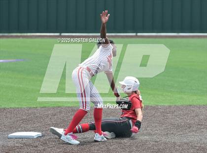 Thumbnail 2 in Melissa vs. Lake Belton (UIL Softball 5A Division I Region II Game 3) photogallery.