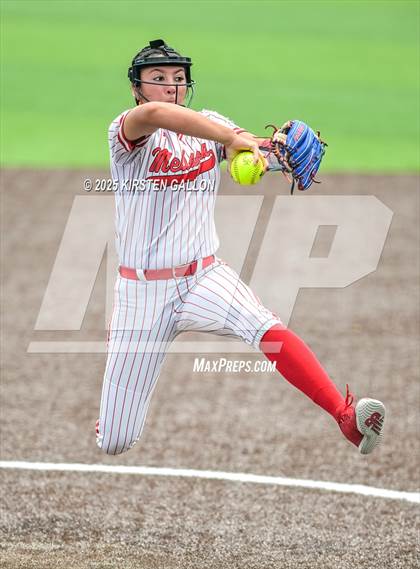 Thumbnail 3 in Melissa vs. Lake Belton (UIL Softball 5A Division I Region II Game 3) photogallery.
