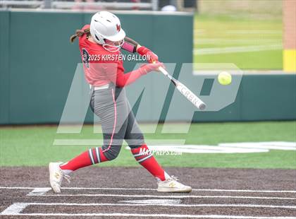 Thumbnail 2 in Melissa vs. Lake Belton (UIL Softball 5A Division I Region II Game 3) photogallery.