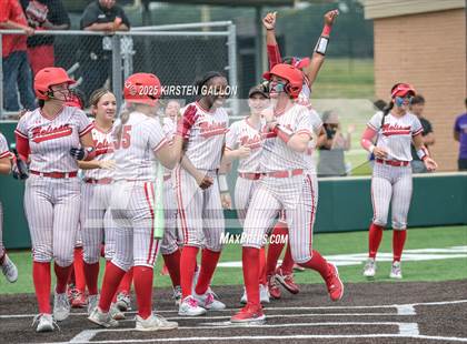 Thumbnail 2 in Melissa vs. Lake Belton (UIL Softball 5A Division I Region II Game 3) photogallery.