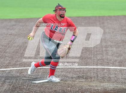 Thumbnail 3 in Melissa vs. Lake Belton (UIL Softball 5A Division I Region II Game 3) photogallery.