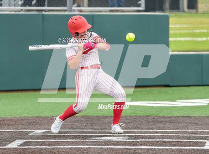 Thumbnail 2 in Melissa vs. Lake Belton (UIL Softball 5A Division I Region II Game 3) photogallery.