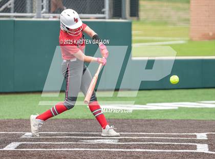 Thumbnail 2 in Melissa vs. Lake Belton (UIL Softball 5A Division I Region II Game 3) photogallery.