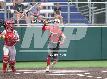 Thumbnail 2 in Melissa vs. Lake Belton (UIL Softball 5A Division I Region II Game 3) photogallery.