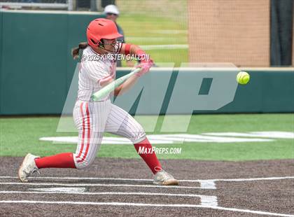 Thumbnail 3 in Melissa vs. Lake Belton (UIL Softball 5A Division I Region II Game 3) photogallery.