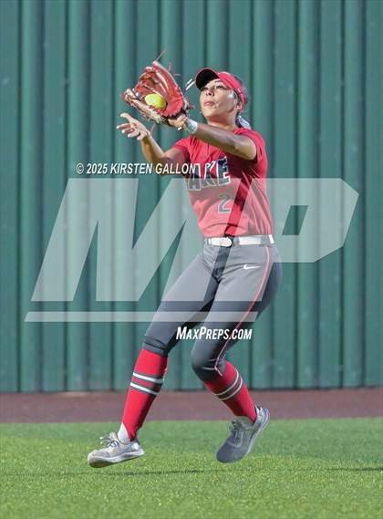 Thumbnail 3 in Melissa vs. Lake Belton (UIL Softball 5A Division I Region II Game 3) photogallery.