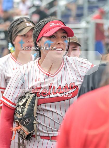 Thumbnail 2 in Melissa vs. Lake Belton (UIL Softball 5A Division I Region II Game 3) photogallery.