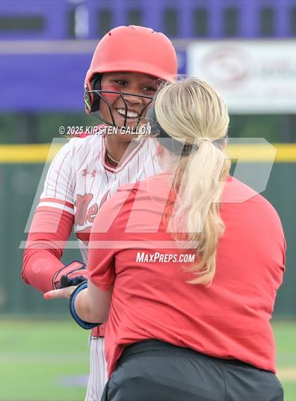 Thumbnail 2 in Melissa vs. Lake Belton (UIL Softball 5A Division I Region II Game 3) photogallery.
