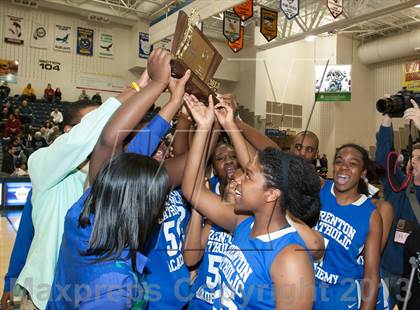 Thumbnail 1 in Trenton Catholic Academy vs. Morris Catholic (NJSIAA Non-Public B Final) photogallery.