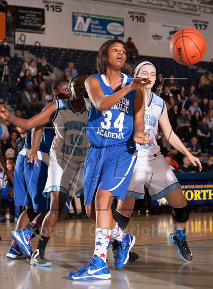 Thumbnail 2 in Trenton Catholic Academy vs. Morris Catholic (NJSIAA Non-Public B Final) photogallery.