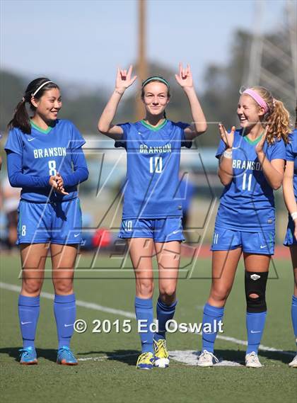 Thumbnail 2 in Tamalpais vs Branson (CIF NCS Final) photogallery.