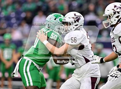 Thumbnail 2 in Cuero vs. Silsbee (UIL 4A Div 2 Region 3 Final) photogallery.