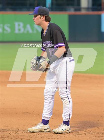 Thumbnail 3 in Kingwood Park vs. Liberty Hill (UIL Baseball 5A D2 Semifinal) photogallery.