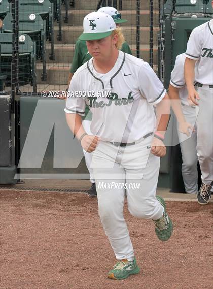 Thumbnail 3 in Kingwood Park vs. Liberty Hill (UIL Baseball 5A D2 Semifinal) photogallery.